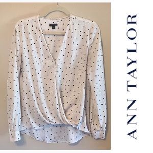 Drape Blouse | Polkadot 🖤